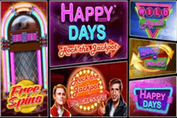 Happy Days Rock the Jackpot Slot